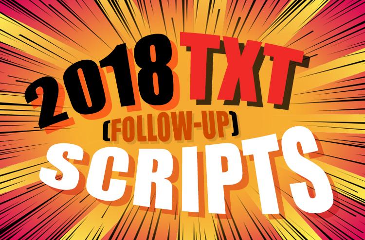 2018 follow-up TXT scripts!!! (by offrs.com)
