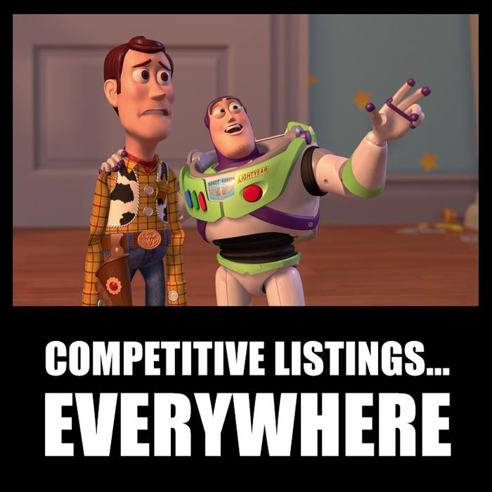 Competitive listings... everywhere (another reason to love offrs.com)