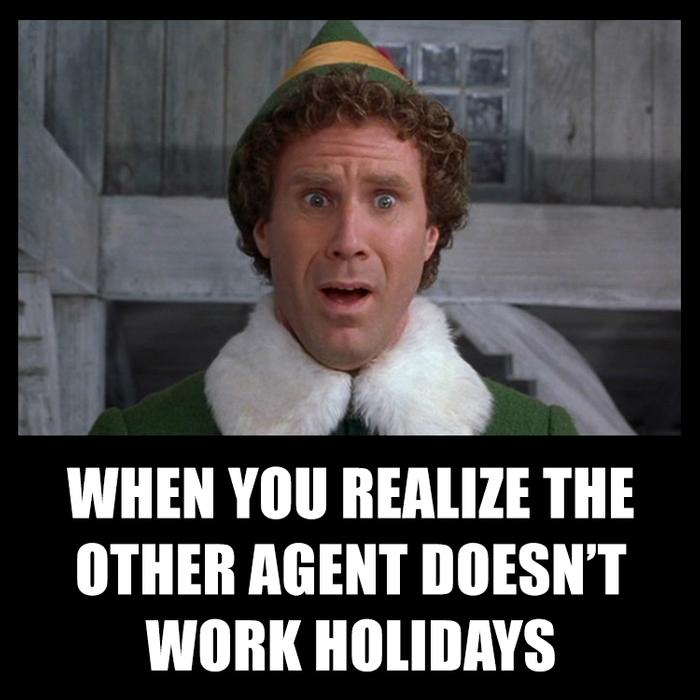 When you realize the other agent doesnt work holidays... (active agents use offrs.com solutions)!